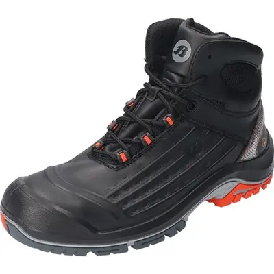 Bata Veiligheidsschoenen Vector Hoog S3+KN - Maat 43 - Zwart/Oranje
