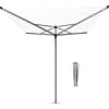 Brabantia Droogmolen Topspinner - 40m - Metallic Grey