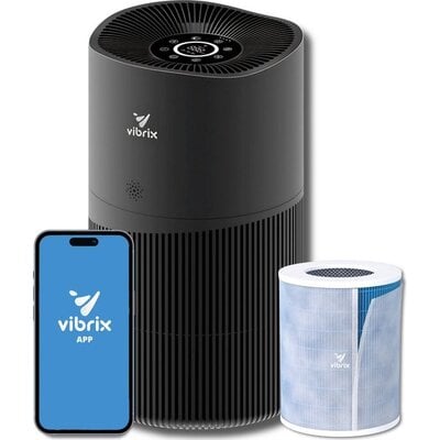 Vibrix Luchtreiniger PureFlow70 Pro - Zwart