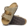 Birkenstock Damessandalen Arizona Suede - Maat 40 - Taupe