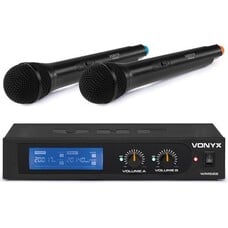Vonyx Microfoonset WM522 - met 2 Microfoons