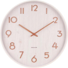 Karlsson Wandklok Pure - Ø40 cm - Wit