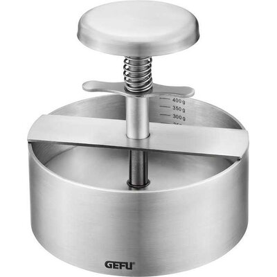 GEFU Hamburgerpers PÄTTI - Ø11,5 cm - RVS