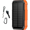 SimpSune Powerbank Solar - 51000 mAh - Zwart