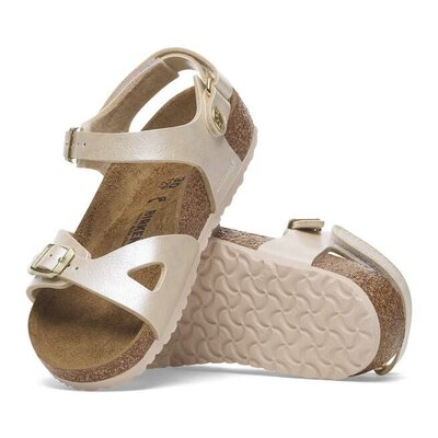 Birkenstock Rio AS Kids - Maat 35 - Graceful Pearl White