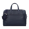 Piquadro Aktetas Pan - 43,5cm - Blauw Leer