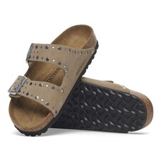 Birkenstock Damessandalen Arizona Rivet Border - Maat 40 - Taupe