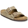 Birkenstock Herensandalen Arizona Suede - Maat 43 - Taupe