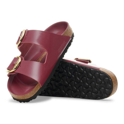 Birkenstock Damessandalen Arizona Big Buckle - Maat 39 - Zinfandel High Shine