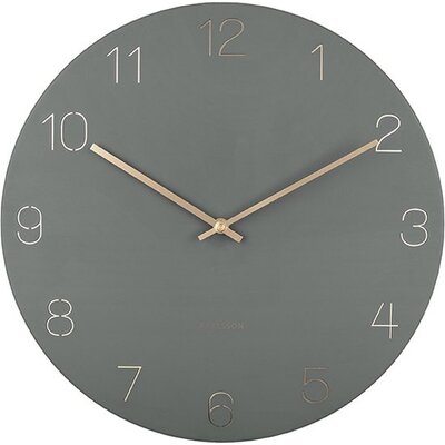 Karlsson Wandklok Charm - Jungle Groen - 40cm