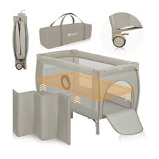 Lionelo Campingbedje Stefi Plus - 2-in-1 - Beige