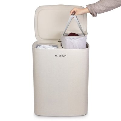Jubbly Wasmand The Splitsmart - 90L - Beige