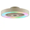 Brilliant Plafondventilator Catania - Ø48,6cm - Beige