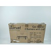 Borvat Kooktoestel 2-Pits - Zwart