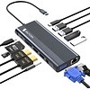 Siltcon Dockingstation USB-C - 13-in-1