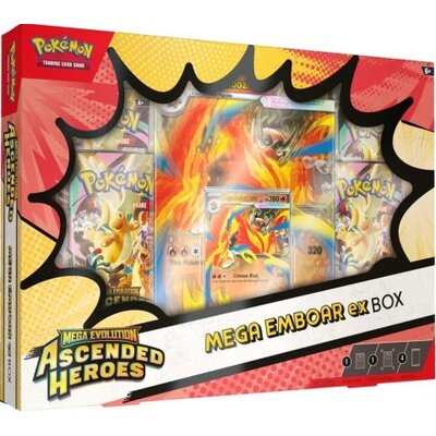 Pokémon TCG Mega Evolution - Ascended Heroes EX Box: Mega Emboar