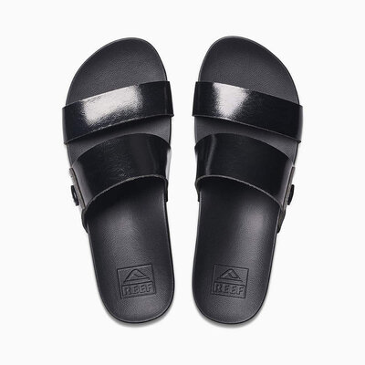 Reef Damessandalen Cushion Vista Higher - Maat 41 - Black Patent