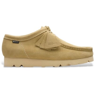 Clarks Herenschoenen Wallabee GTX - Maat 45 - Maple Suede