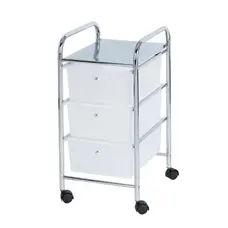 Wenko Trolley Badkamer - Messina - 65x39 cm