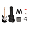 Squier Elektrische Gitaar - Sonic Stratocaster Pack MN - Zwart