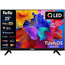 TuTu Smart TV 25" - Full HD QLED - TU25Q1FQ-T8