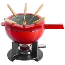 Zwilling Fondueset Gietijzer - 20cm - Rood
