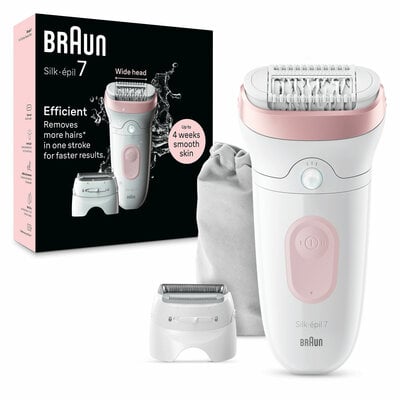 Braun Epilator Silk·épil 7 - Wit/Flamingo