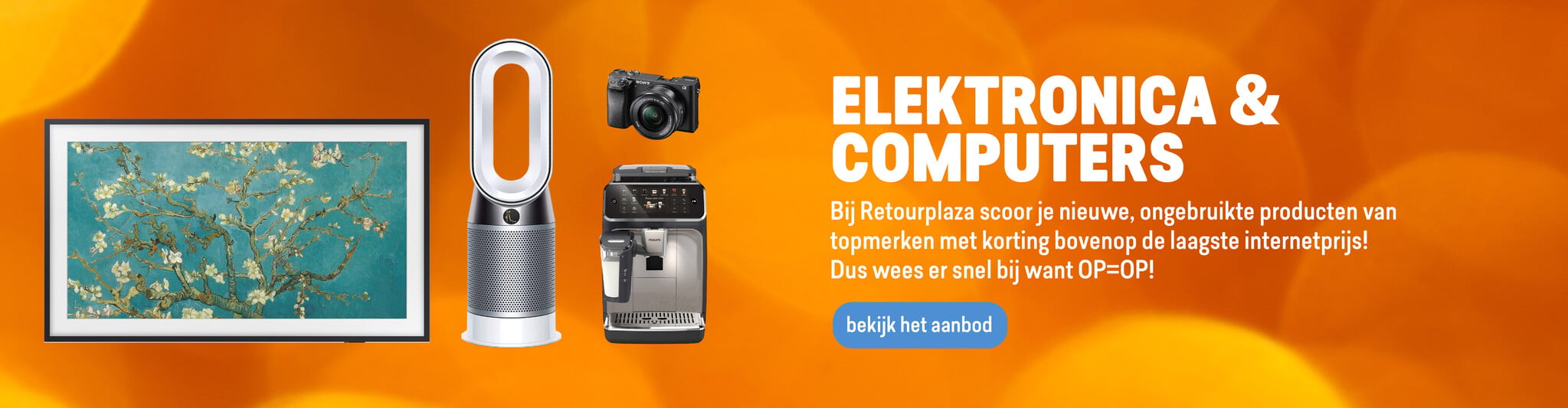 Retourdeals voor elektronica & computers