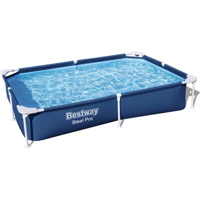 Bestway Zwembad Steel Pro Rechthoek - 221x150x43 cm