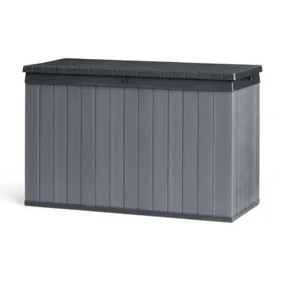 Keter Opbergbox Darwin 670L - 142x65x89 cm - Grijs