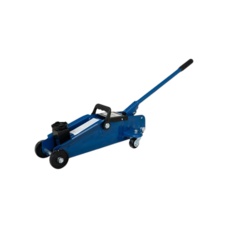 Topgear Garagekrik met Koffer - 1,5 ton - Blauw