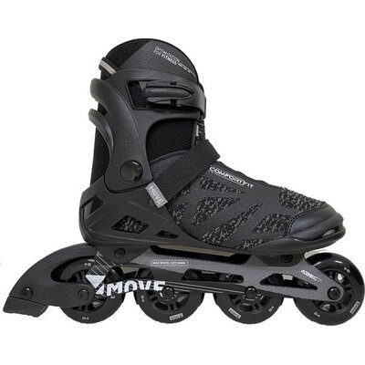Move Inline Skates SK8422 - Maat 43 - Zwart