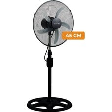 Evolar Statiefventilator XL - 45cm - EVO-18MSFBL - Zwart