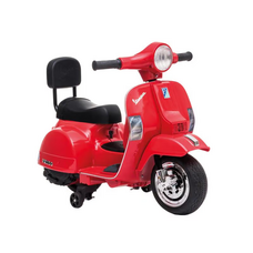 Piaggio Kinderscooter Vespa - Rood