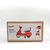 Piaggio Kinderscooter Vespa - Rood