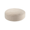 WigiWama Poef Ottoman - ⌀65x20 cm - Biscuit