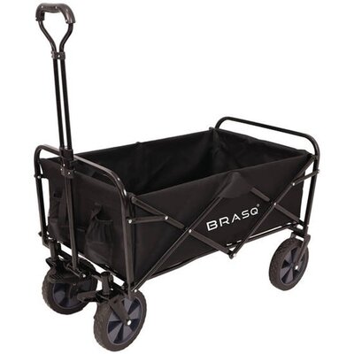 Brasq Bolderkar WC100 - 100L - Zwart