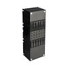 ABB Installatiekast Hafonorm HNL - 2x6 Modules - Zwart