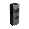 ABB Installatiekast Hafonorm HNL - 2x6 Modules - Zwart