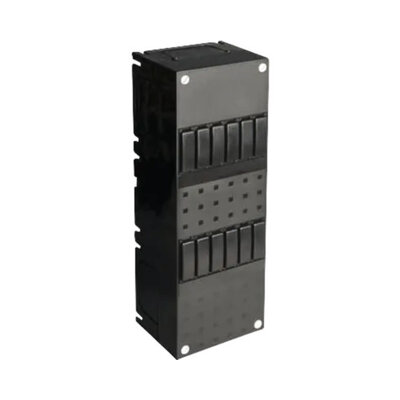 ABB Installatiekast Hafonorm HNL - 2x6 Modules - Zwart