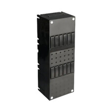 ABB Installatiekast Hafonorm HNL - 2x6 Modules - Zwart