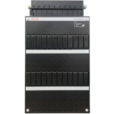 AEG Groepenkast Fix-O-Rail - 22x33 cm - Zwart