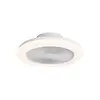 QAZQA Plafondventilator met LED - Ø45cm - Wit