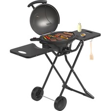 KitchenBrothers Barbecue Elektrisch - 2400W - Zwart