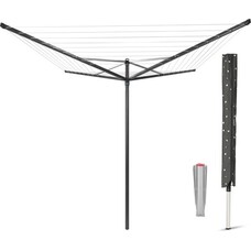 Brabantia Droogmolen Topspinner - 40m - Antraciet