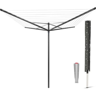 Brabantia Droogmolen Topspinner - 40m - Antraciet