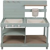 Little Dutch Houten Speelkeuken - 91x40x88 cm - Groen