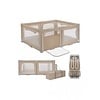 Lionelo Baby Box Florence Easy Fold XL - 180×200 cm - Beige