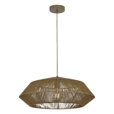 Gamma Hanglamp Sam - Ø55cm - Bruin