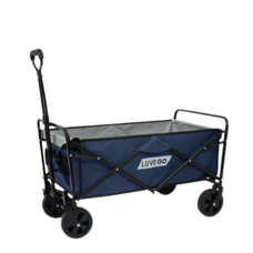 Luvego Bolderkar 90L - Donkerblauw
